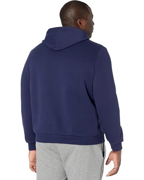 Худи PUMA Big & Tall Essentials Big Logo Fleece Hoodie, цвет Peacoat