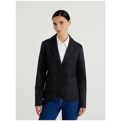 Пиджак UNITED COLORS OF BENETTON, размер 50, серый
