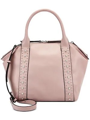 INC Женская розовая сумка-портфель Gigii Feet с заклепками и регулируемым ремешком