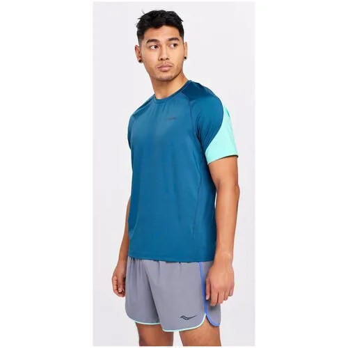 Футболка беговая Saucony Dash Short Sleeve Nightshade (US:S)