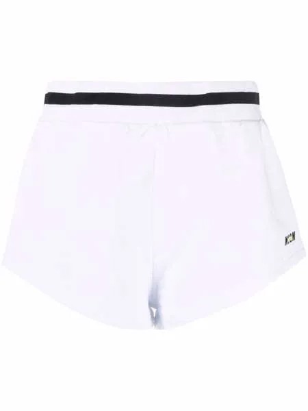 MSGM спортивные шорты с логотипом