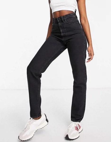 Черные джинсы в винтажном стиле Waven Elsa-Черный цвет