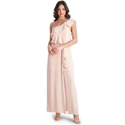BCBGMAXAZRIA Женское вечернее платье розового цвета с георгином подружки невесты 6 BHFO 3428