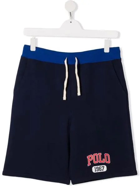 Ralph Lauren Kids шорты с кулиской и логотипом