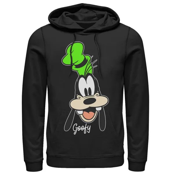 Мужская толстовка с портретом Disney Goofy Smiling Face