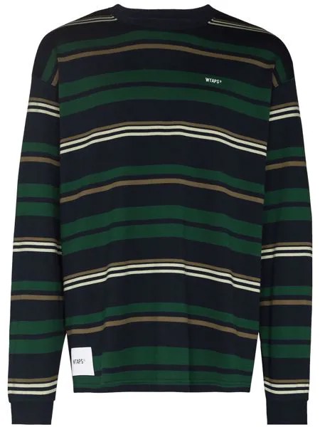 WTAPS футболка Jam в полоску