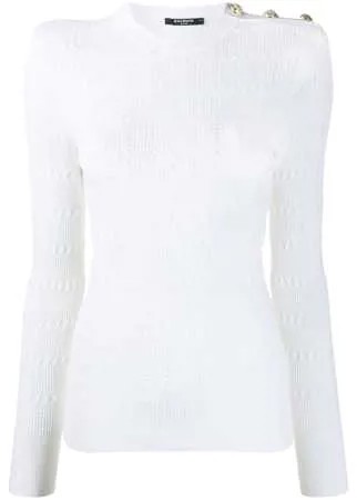 Balmain трикотажный джемпер