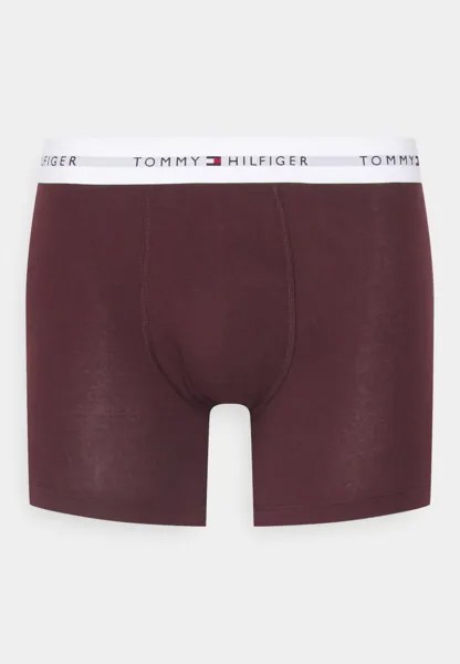 Трусы Brief Signature 3 Pack Tommy Hilfiger, итальянское вино/эмер/бург