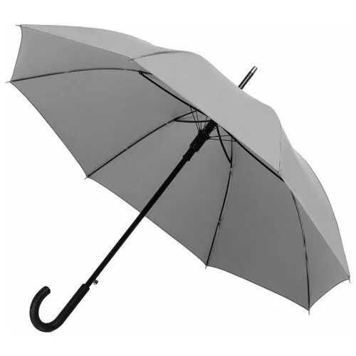 Зонт-трость molti, серый