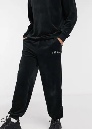 Черные вельветовые джоггеры Puma эксклюзивно для ASOS-Черный
