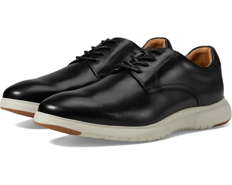 Оксфорды Florsheim Dash Plain Toe Oxford, цвет Black w/ White Sole