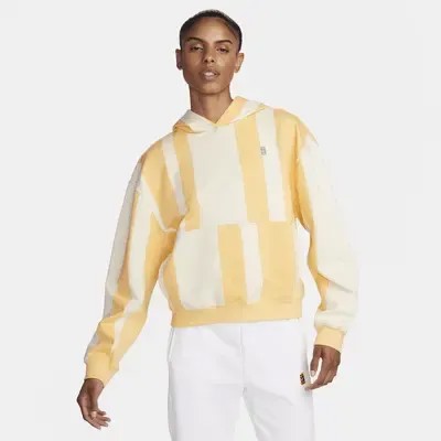 Худи Nike NikeCourt Heritage, цвет Topaz Gold/Coconut Milk