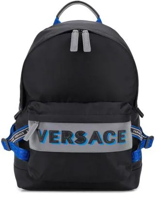 Versace рюкзак с тисненым логотипом