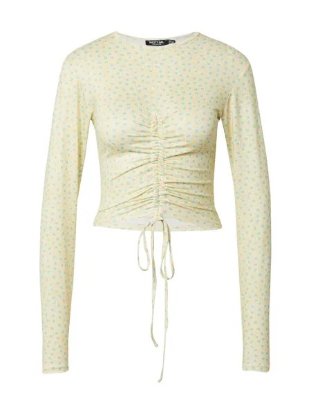 Лонгслив Nasty Gal, желтый