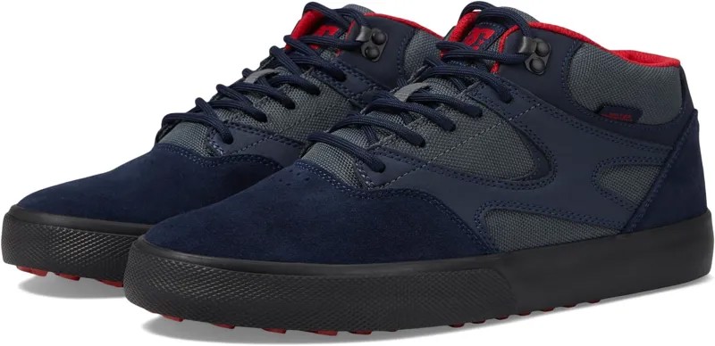 Кроссовки Kalis Vulc Mid Winter DC, цвет Navy/Grey