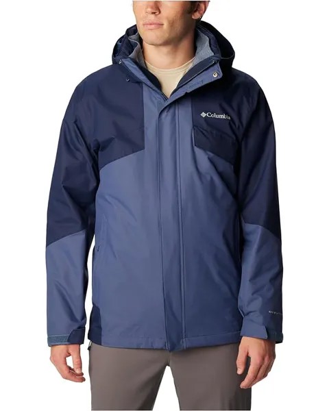 Куртка Columbia Bugaboo II Fleece Interchange, цвет Dark Mountain/Collegiate Navy