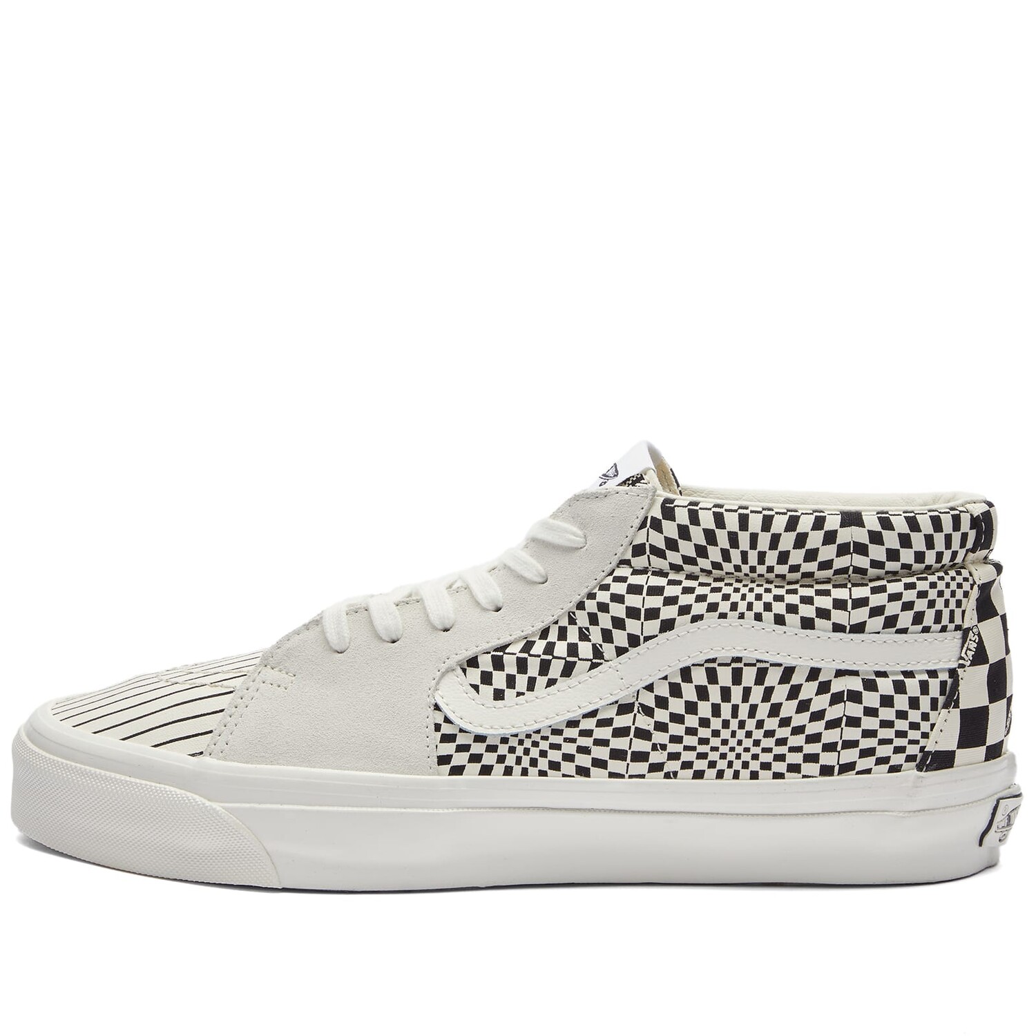 Кроссовки Vans Sk8-Mid Reissue 83, цвет Lx Pattern Clash Marshmallow