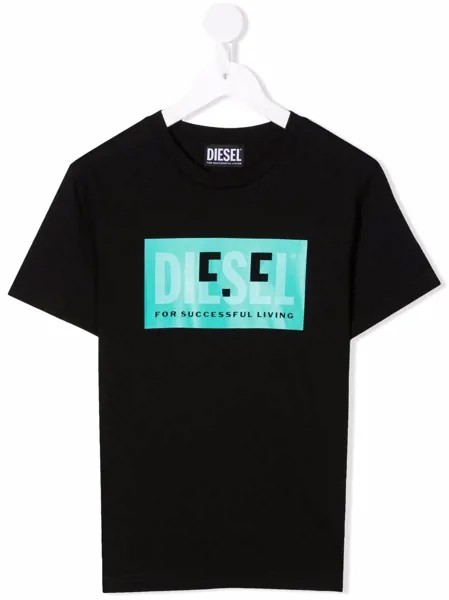 Diesel Kids футболка с логотипом
