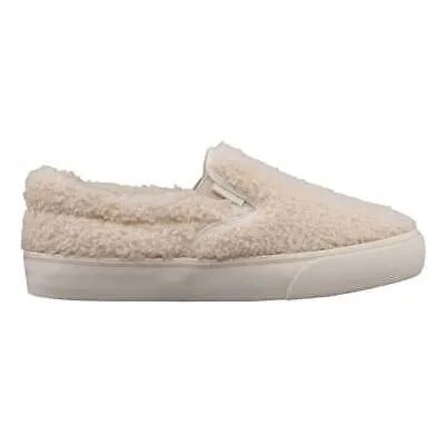 Lugz Clipper Fleece Slip On Womens Off White Кроссовки Повседневная обувь WCLIPFT-2614