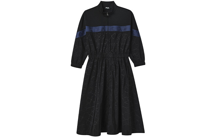 FILA Женское платье с длинными рукавами, цвет Blue