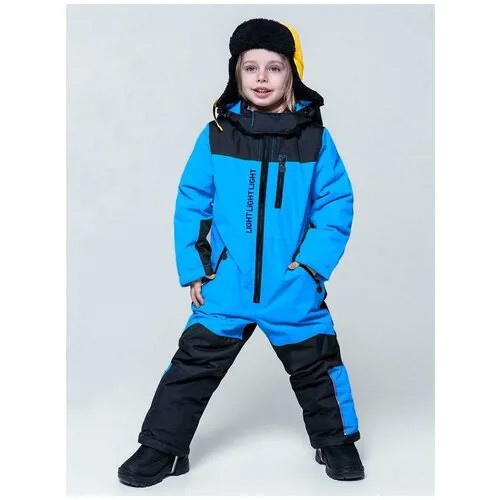 Комбинезон NIKASTYLE, демисезонный, размер 122 (64), голубой