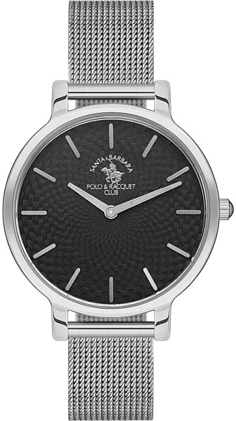 Наручные часы женские Santa Barbara Polo & Racquet Club SB.1.10255-2 серебристые