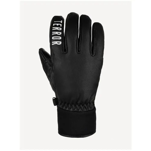 Перчатки TERROR - LEATHER Gloves (Black) (Размер L Цвет Черный)