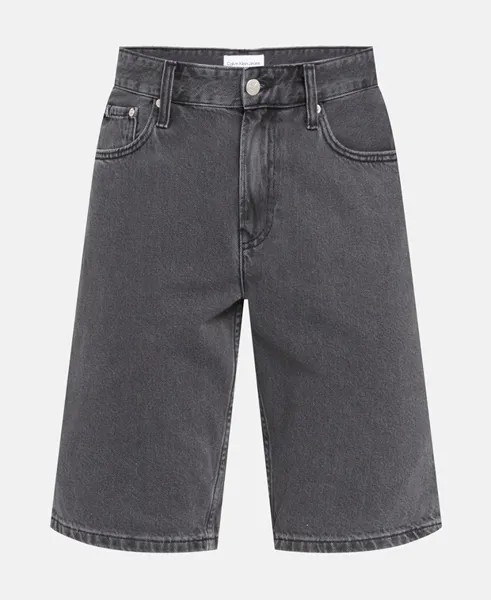 Джинсовые шорты Calvin Klein Jeans, антрацит