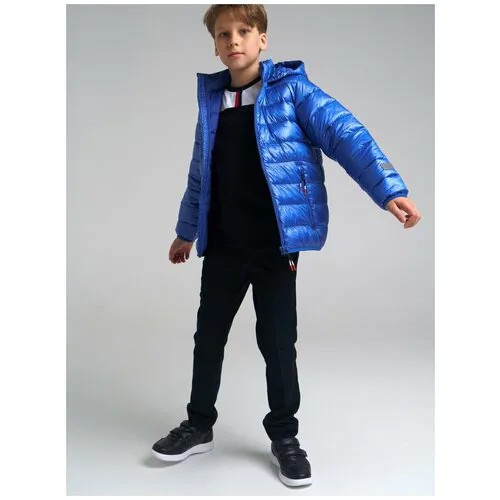 Куртка playToday, размер 134, синий