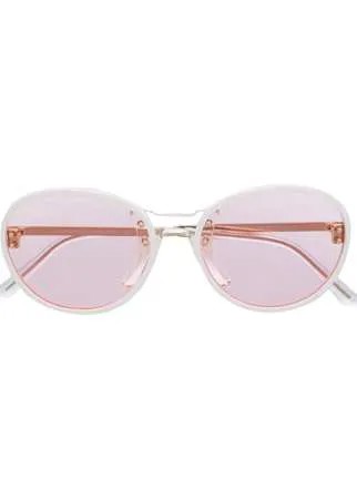 Moncler Eyewear солнцезащитные очки в круглой оправе
