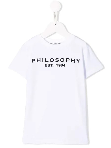 Philosophy Di Lorenzo Serafini Kids футболка с логотипом
