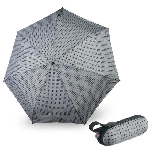 Зонт Knirps механический X1 6010 2CROSS STONE ECOREPEL 95 6010 8483