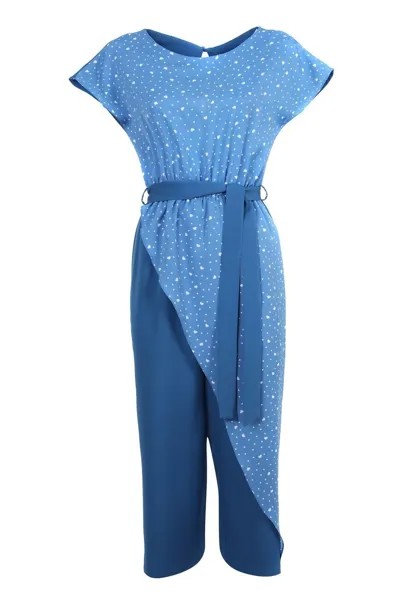 Комбинезон Awesome Apparel Jumpsuit, цвет Light blue/Dark blue