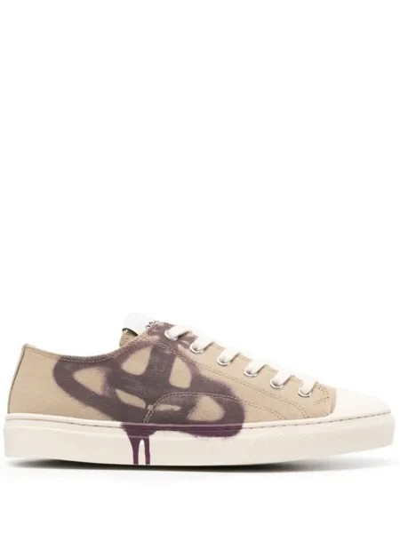 Vivienne Westwood кеды Plimsoll 2.0 из канваса, серый