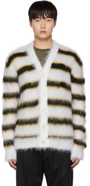 Полосатый кардиган Off-White Marni