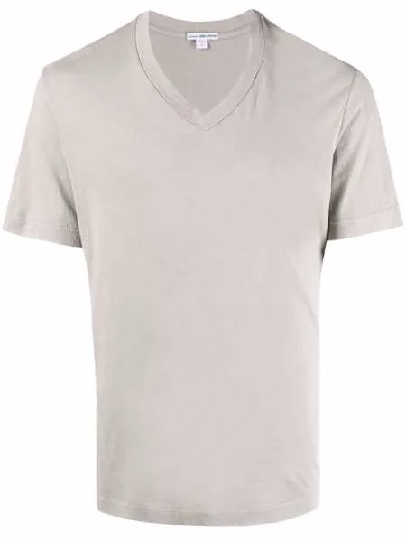 James Perse футболка с V-образным вырезом