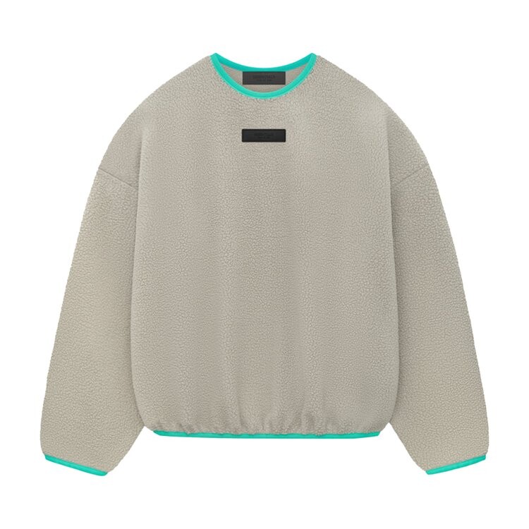 Толстовка Fear Of God Essentials Fear of God Essentials Polar Fleece Crewneck, серый