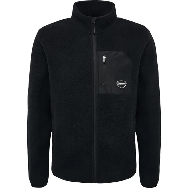 Hmllgc Oliver Флисовая куртка Мужская спортивная куртка HUMMEL, цвет schwarz