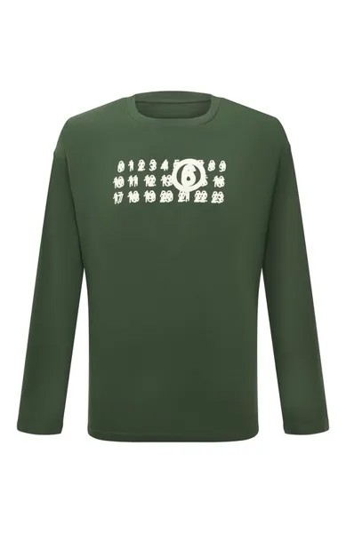 Хлопковый лонгслив MM6