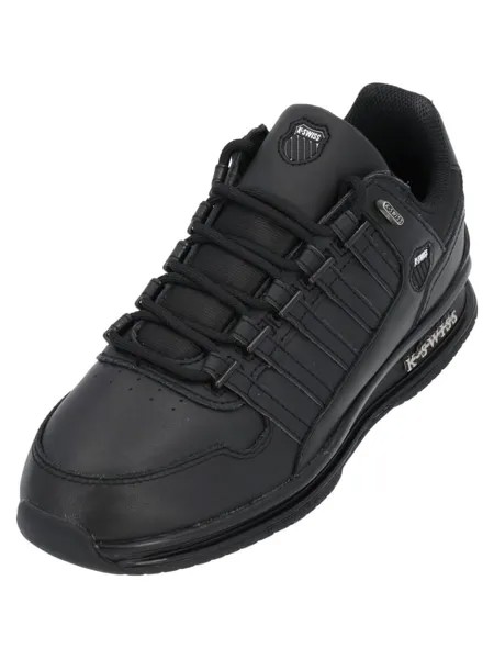 Туфли на шнуровке K-SWISS, цвет black/black/black