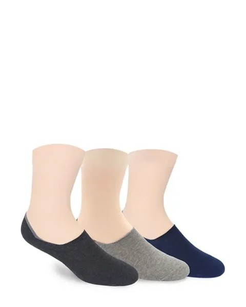 Однотонные носки-невидимки из смеси хлопка The Men's Store at Bloomingdale's, цвет Multi