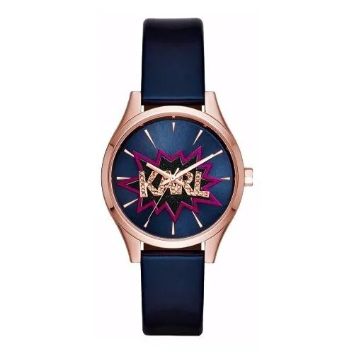Наручные часы Karl Lagerfeld KL1631 женские, кварцевые, водонепроницаемые, синий