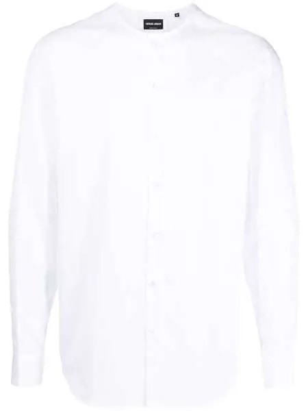 Giorgio Armani рубашка без воротника