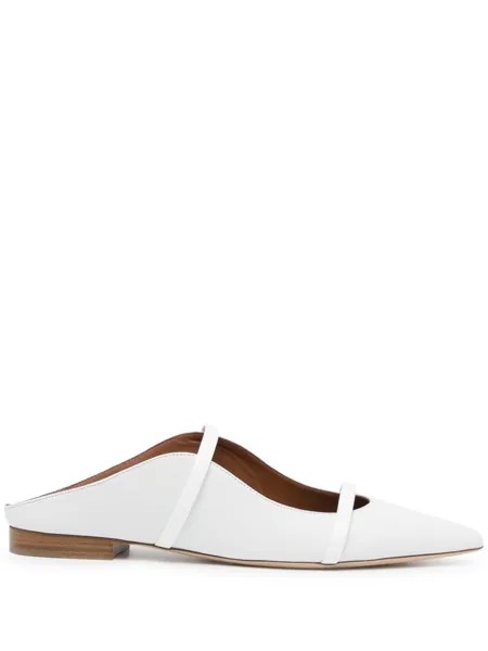 Malone Souliers мюли с ремешками, белый