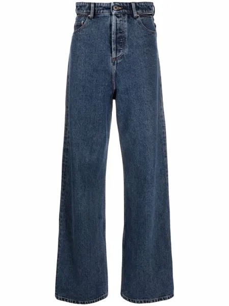 Y/Project широкие джинсы с завышенной талией