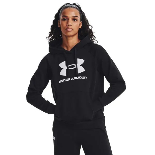 Худи Under Armour Rival Fleece Big Logo, черный
