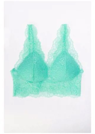 Бюстгальтер Innamore Basic Lace, размер 2(42), verde primavera