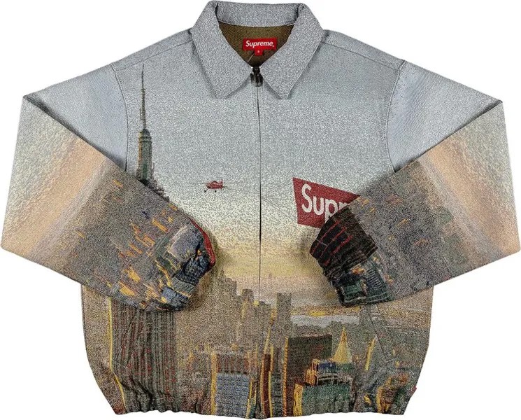 Куртка Supreme Aerial Tapestry Harrington Jacket 'Multicolor', разноцветный