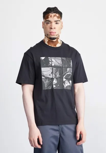 Футболка с принтом Collage Tee Reebok, черный