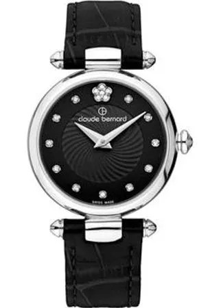 Швейцарские наручные  женские часы Claude Bernard 20501-3NPN2. Коллекция Dress code